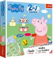 gra 2w1 chińczyk/ węże i drabiny peppa 02067