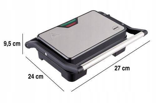 Grill elektryczny opiekacz do kanapek pannini rozkładany GK110 Eldom na Arena.pl