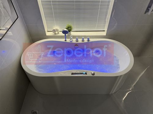 PIĘKNA OWALNA WANNA Z HYDROMASAŻEM 170X80 z 1 ODLEW GRZAŁKA na Arena.pl