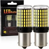 2X ŻARÓWKI P21W 144 LED 4014 BA15S CANBUS WSTECZNY