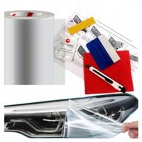 Folia Ochronna PPF Do Lamp, Zderzaków, Karoserii Bezbarwna Reflektory Progi