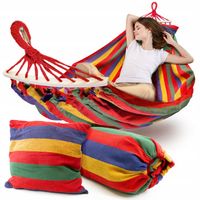 HAMAK OGRODOWY 2 OSOBOWY BRAZYLIJSKI XXL MOCNY HUŚTAWKA PAŁĄK DUŻY + TORBA