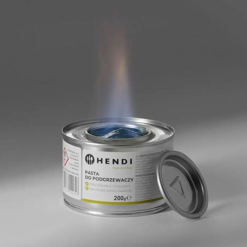 Pasta do podgrzewaczy potraw - etanol puszka 48 x 200g - Hendi 194546 na Arena.pl