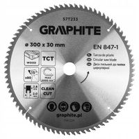 Tarcza do cięcia GRAPHITE 57T233 300 mm