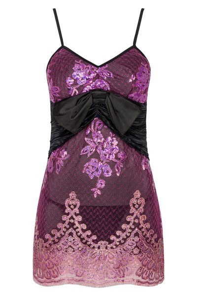 KOSZULKA NOCNA HALKA INDYJSKI WZÓR STRINGI S zdjęcie 6