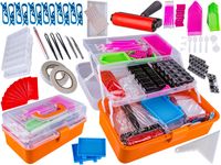 KOLOROWY HAFT DIAMENTOWY AKCESORIA KUFEREK