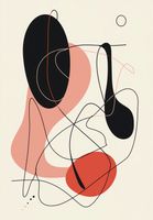 Plakat 68x98cm Wibracje Abstrakcji
