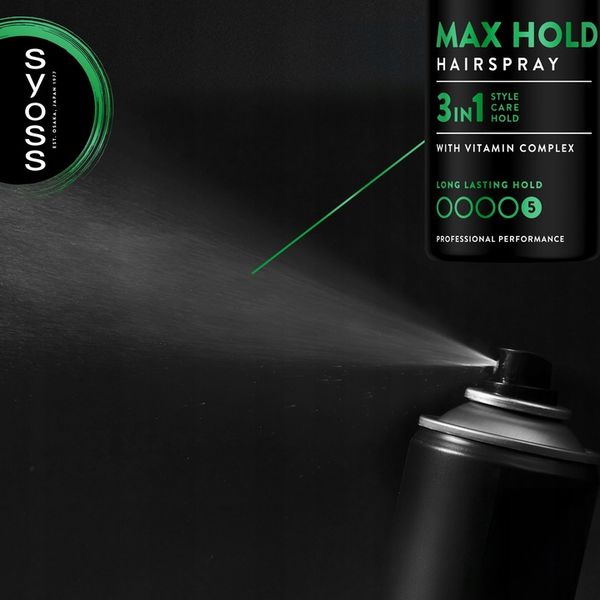Syoss Max Hold Lakier do włosów 6x300ml zdjęcie 3