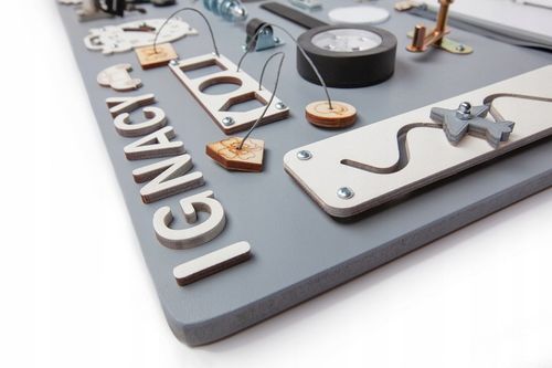 TABLICA Manipulacyjna Sensoryczna MONTESSORI XL na Arena.pl