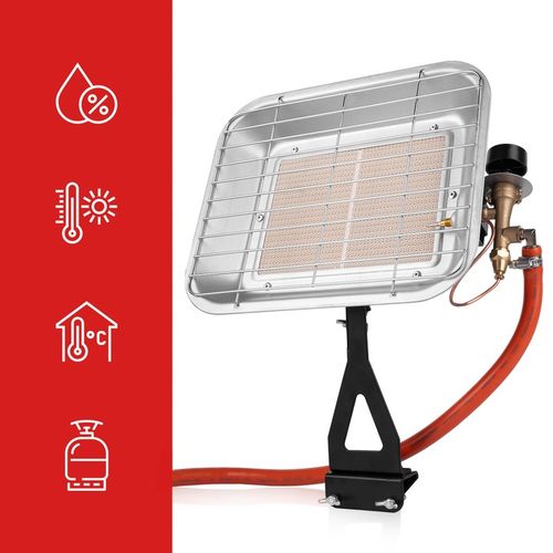 PIECYK NA GAZ PROMIENNIK GRZEJNIK GAZOWY UCHWYT NA BUTLE SŁONECZKO 4500W na Arena.pl