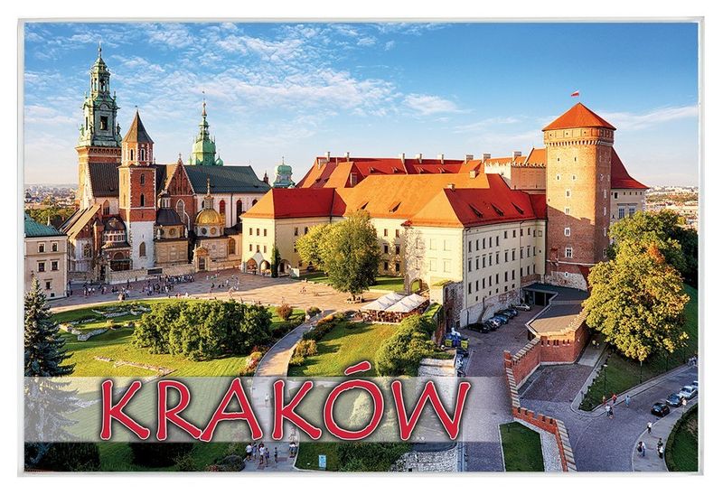 Kraków - magnes szklany zdjęcie 1