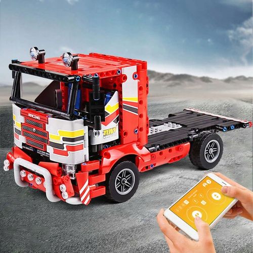 Klocki Technic Zdalnie Sterowana CIĘŻARÓWKA na PILOTA 577 el RC Aplikacja na Arena.pl