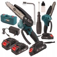 PIŁA ŁAŃCUCHOWA PILARKA AKUMULATOROWA 36V 2 X AKU 6 CALI PROFESJONALNA