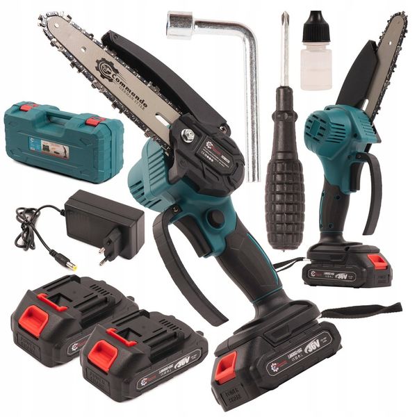 PIŁA ŁAŃCUCHOWA PILARKA AKUMULATOROWA 36V 2 X AKU 6 CALI PROFESJONALNA zdjęcie 1