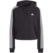 Bluza adidas Essentials 3-Stripes French Terry Crop Hoodie W IC8767 L