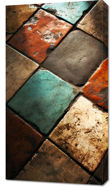 Obraz 50x90cm Ceramiczna Kompozycja zdjęcie 1