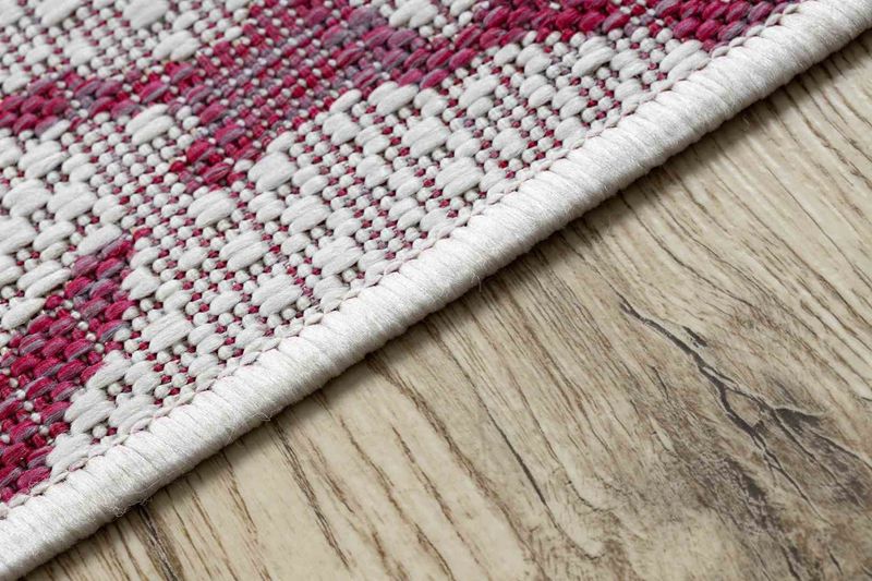 RUG/LU/VINEA/GRID/CREAM+PINK/80x150 zdjęcie 5