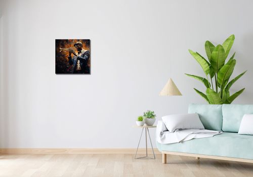 Obraz 40x40cm Symfonia na Trąbce na Arena.pl