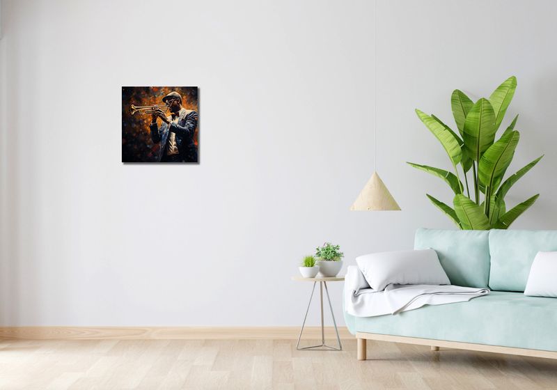 Obraz 40x40cm Symfonia na Trąbce zdjęcie 2