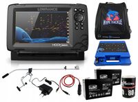 Echosonda Lowrance HOOK Reveal 7 HDI 50/200 ROW ZESTAW Cover Black