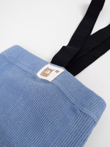 Rajstopy chłopięce bawełniane z szelkami jeansowe 92-98 YOCLUB na Arena.pl