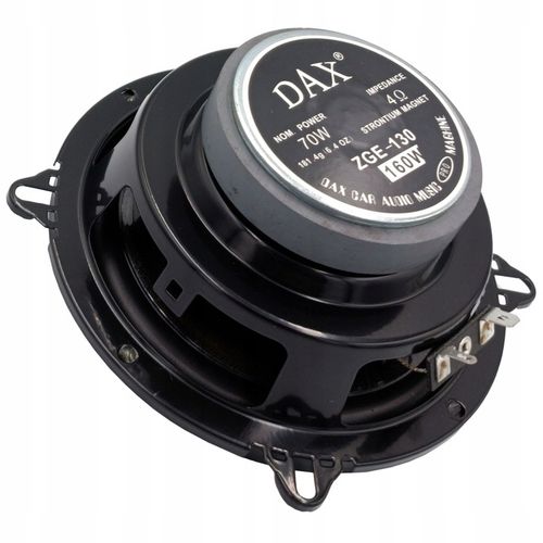 MOCNE BASOWE GŁOŚNIKI SAMOCHODOWE 13CM 130MM 160W RENAULT DACIA BMW CITROEN na Arena.pl