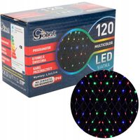 SIATKA 120 LED MULTIKOLOR 1,5 x 1,5m