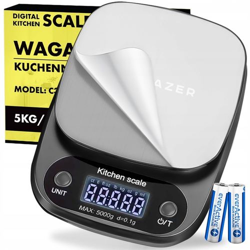 WAGA KUCHENNA ELEKTRONICZNA PRECYZYJNA LCD DIETETYCZNA + BATERIE na Arena.pl