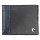 Portfel męski skórzany PIERRE CARDIN TILAK30 8824 Czarno Niebieski