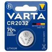 Bateria CR2032 guzikowa pastylkowa litowa 20x3.2 VARTA