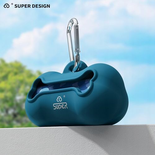 POJEMNIK ETUI na PSIE WORKI ODCHODY do OBROŻY +3 ROLKI SILIKON Karabińczyk na Arena.pl