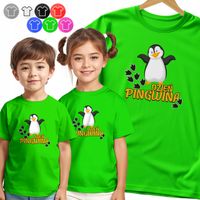 KOSZULKA DZIECIĘCA - NA DZIEŃ PINGWINA DNI SZKOLNE PINGWIN - 98 XXS