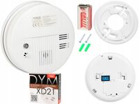 CZUJNIK DYMU DETEKTOR OGNIA WIFI ALARM BEZPRZEWODOWY CZUJKA TUYA