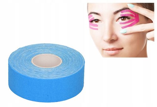 4x FACE TAPE TEJPY DO TAPINGU TWARZY TAŚMA KINEZJOLOGICZNA PLASTRY 2,5 na Arena.pl