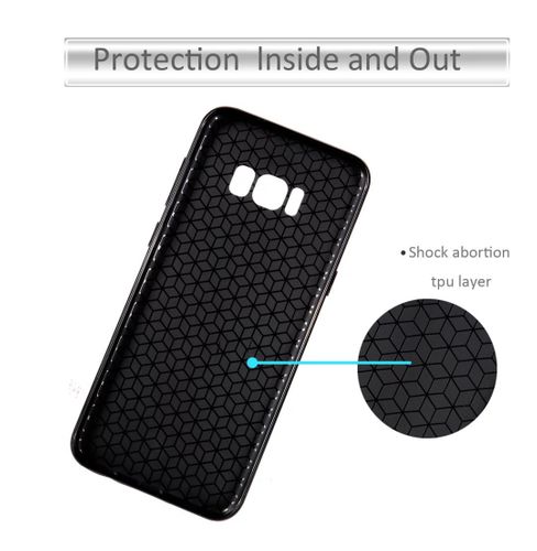 Etui FLEXJACK Carbon Case Samsung Galaxy S8 +SZKŁO na Arena.pl