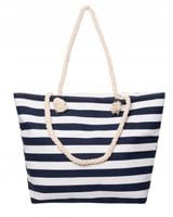 TORBA PLAŻOWA MIEJSKA SHOPPER NA PLAŻĘ PIKNIK