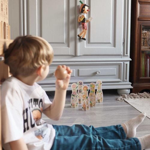 ZABAWKOWE KREGLE  DREWNIANE na Arena.pl