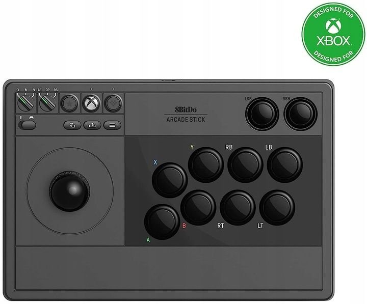 8BitDo Arcade Stick Black Joystick Xbox One X|S PC zdjęcie 5