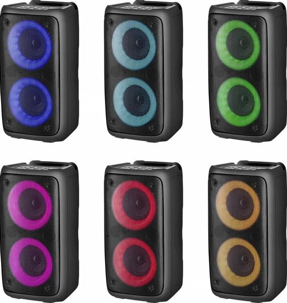 Głośnik bezprzewodowy Defender Boomer 20 Bluetooth 20W czarny x2 zdjęcie 10