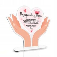 STATUETKA PREZENT NA DZIEŃ MAMY TABLICZKA NADRUK