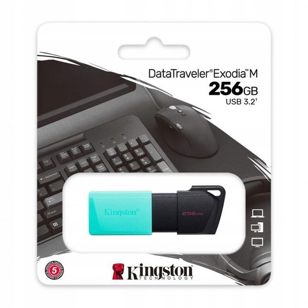 KINGSTON Exodia 256GB USB3.2 teal zdjęcie 10