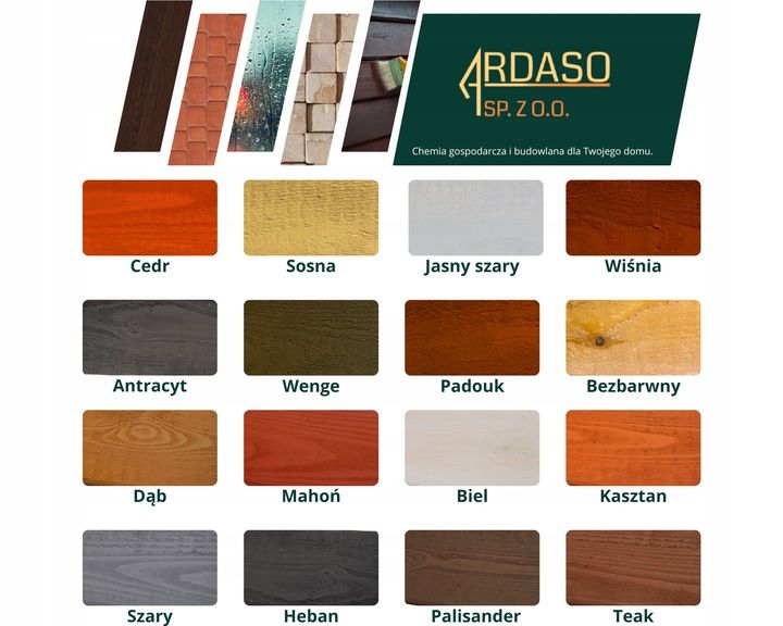 IMPREGNAT farba do drewna TEAK 5l zdjęcie 6