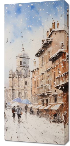 Obraz 40x90cm Urok Starych Miast zdjęcie 1