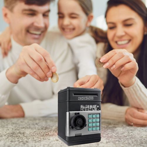 Skarbonka sejf Bankomat na Monety Banknoty dla Dzieci + PIN na Arena.pl