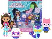 KOCI DOMEK GABI ZESTAW IMPREZOWY 7 FIGUREK PANDUŚ SYRENKOTKA WRÓŻKICIA AKC.