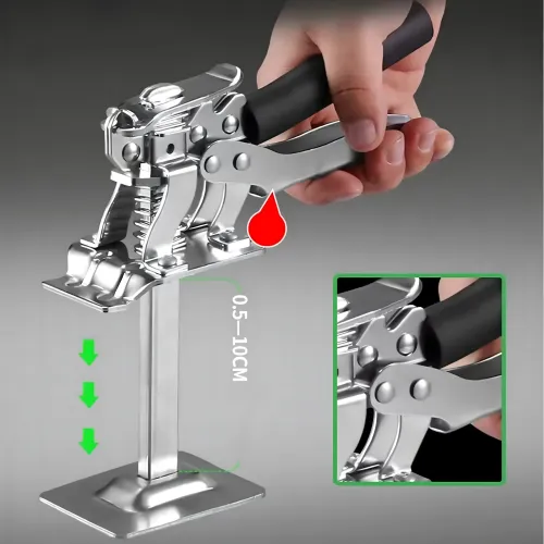 Uniwersalny Podnośnik Ręczny Płytek Płyt Gipsowych Drzwi Okien Mebli 550 Kg na Arena.pl