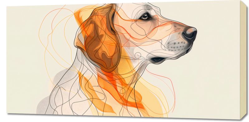 Obraz 100x50cm Kontur Profilowego zdjęcie 1