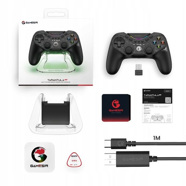 Bezprzewodowy kontroler gamepad GameSir Tarantula Pro PC/Switch/iOS/Android zdjęcie 9