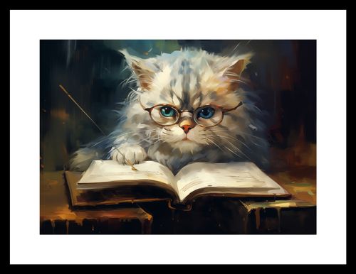 Plakat 29,7x21cm Ucz Się Ucz na Arena.pl