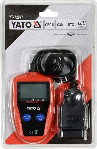 YATO TESTER DIAGNOSTYCZNY INTERFEJS OBD I OBD2 II na Arena.pl